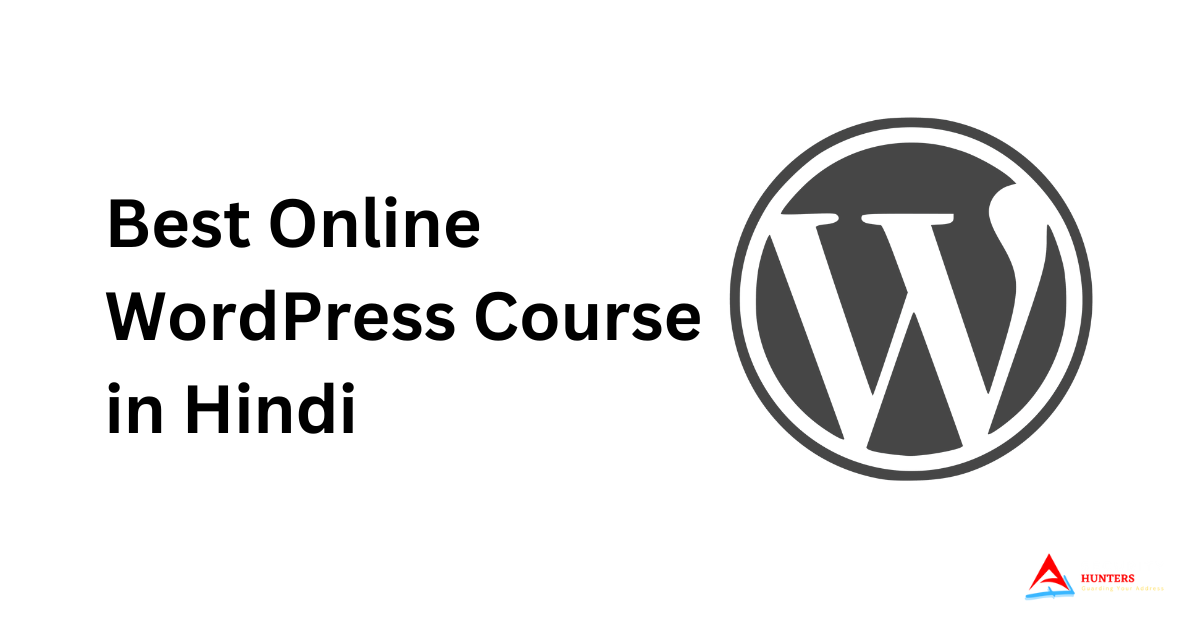 online WordPress course in Hindi