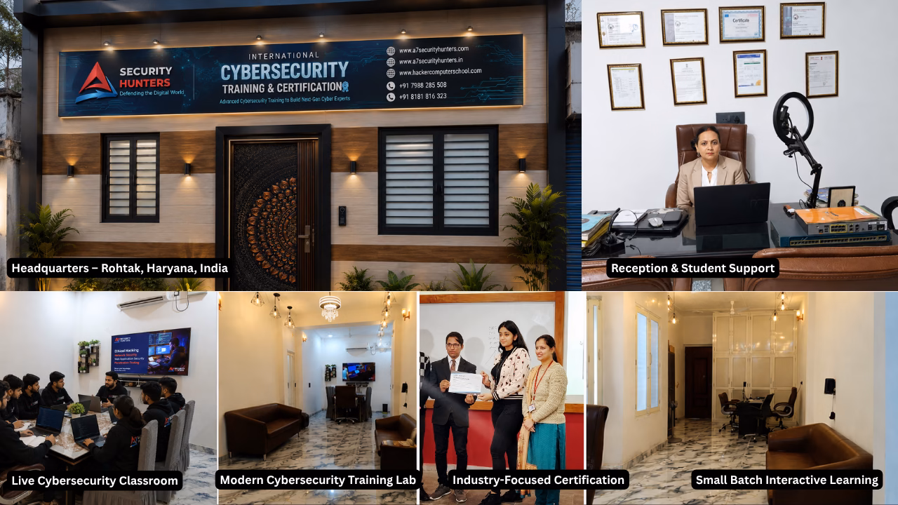 Office entrance and training rooms